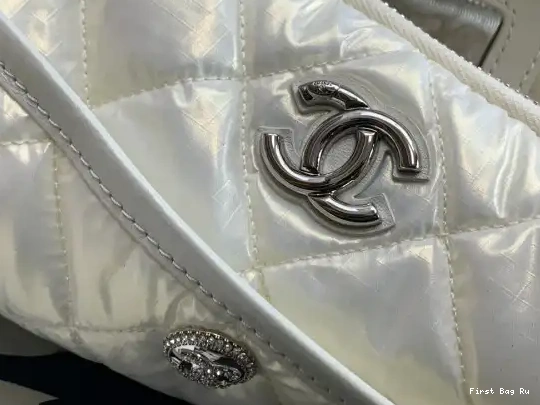 First Bag Ru CHANEL coconeige BAG-34*18*16cm 0603